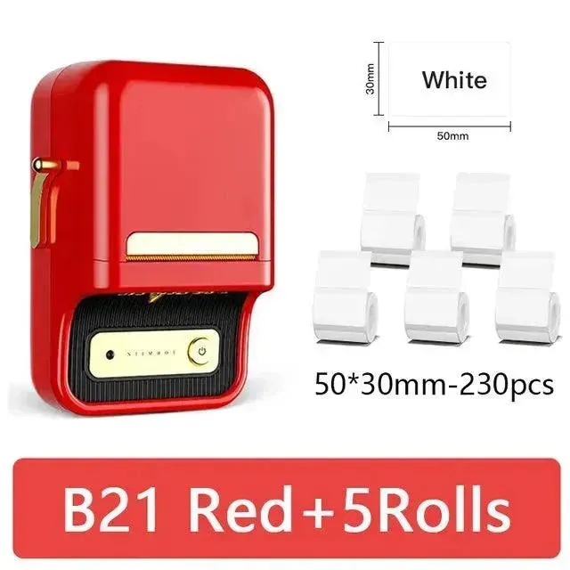 Niimbot B21 Portable Inkless Thermal Printer
