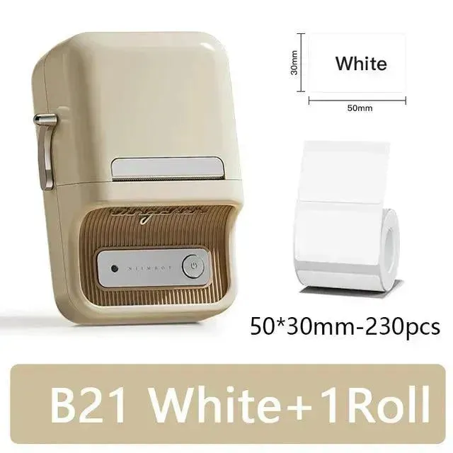 Niimbot B21 Portable Inkless Thermal Printer