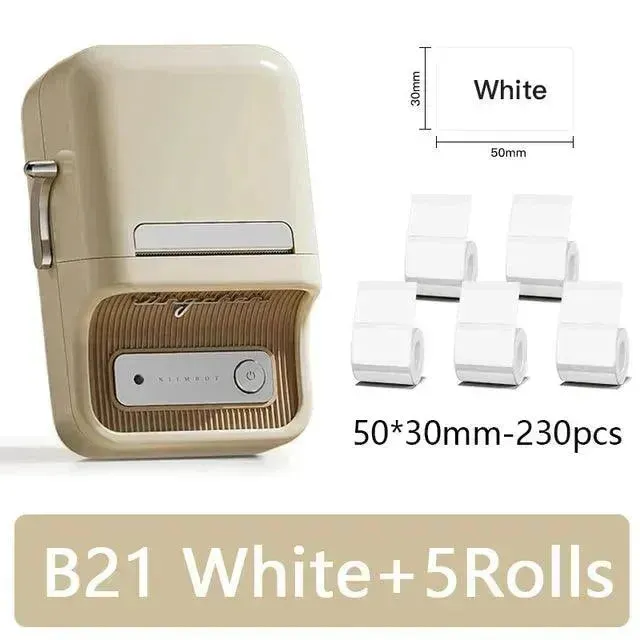 Niimbot B21 Portable Inkless Thermal Printer