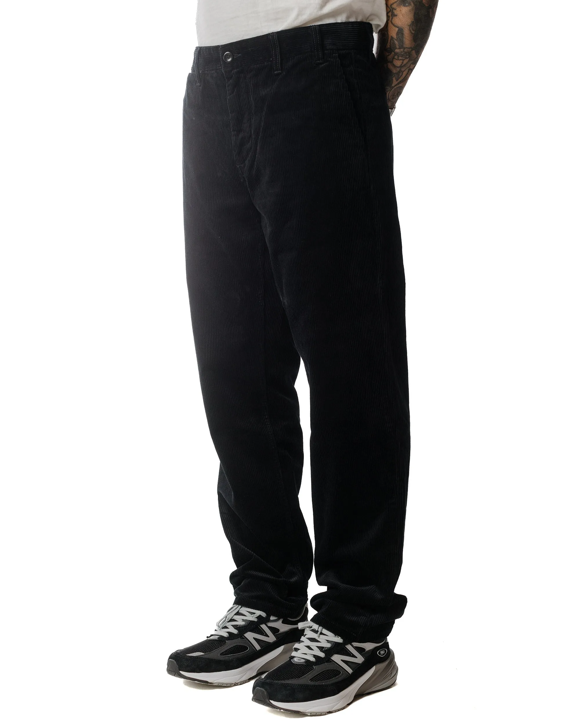 Norse Projects Aros Corduroy Black