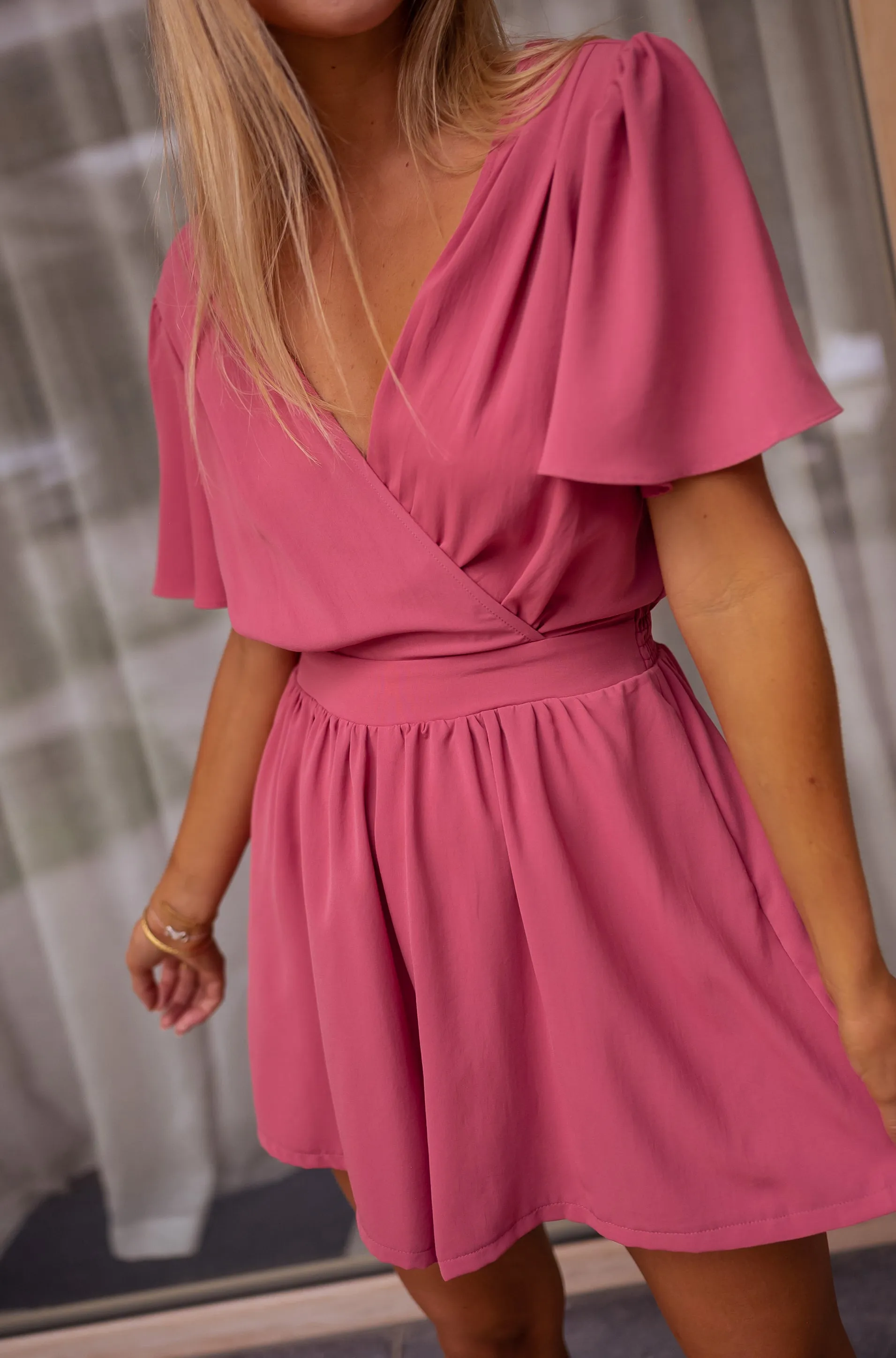 Old Pink Lada Romper