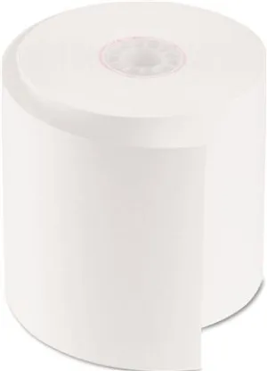 One-Ply Cash Register/Point Of Sale Rolls' 2-3/4 In. X 150 Ft' White' 50/Carton