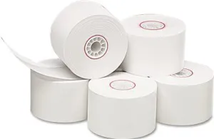 One-Ply Thermal Cash Register/Point Of Sale Roll' 1-3/4"X150 Ft' White' 10/Pack