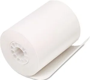 One-Ply Thermal Cash Register/Point Of Sale Roll' 2-1/4"X80 Ft' White' 50/Carton