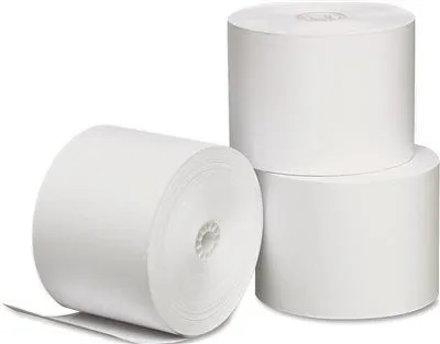 One-Ply Thermal Paper Roll 2-1/4" X 165 Ft White 3/Pack