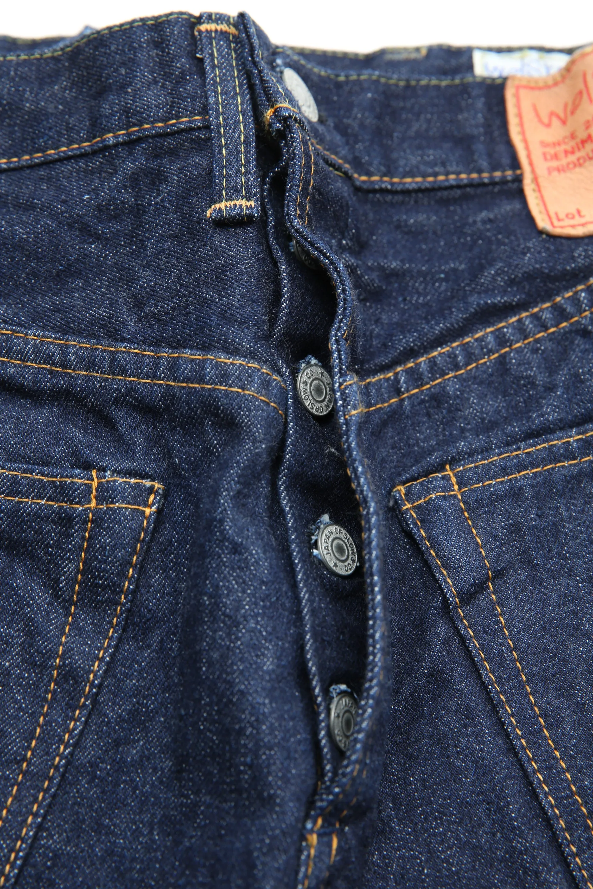 orSlow "wolSro" BACKWARD JEANS - One Wash