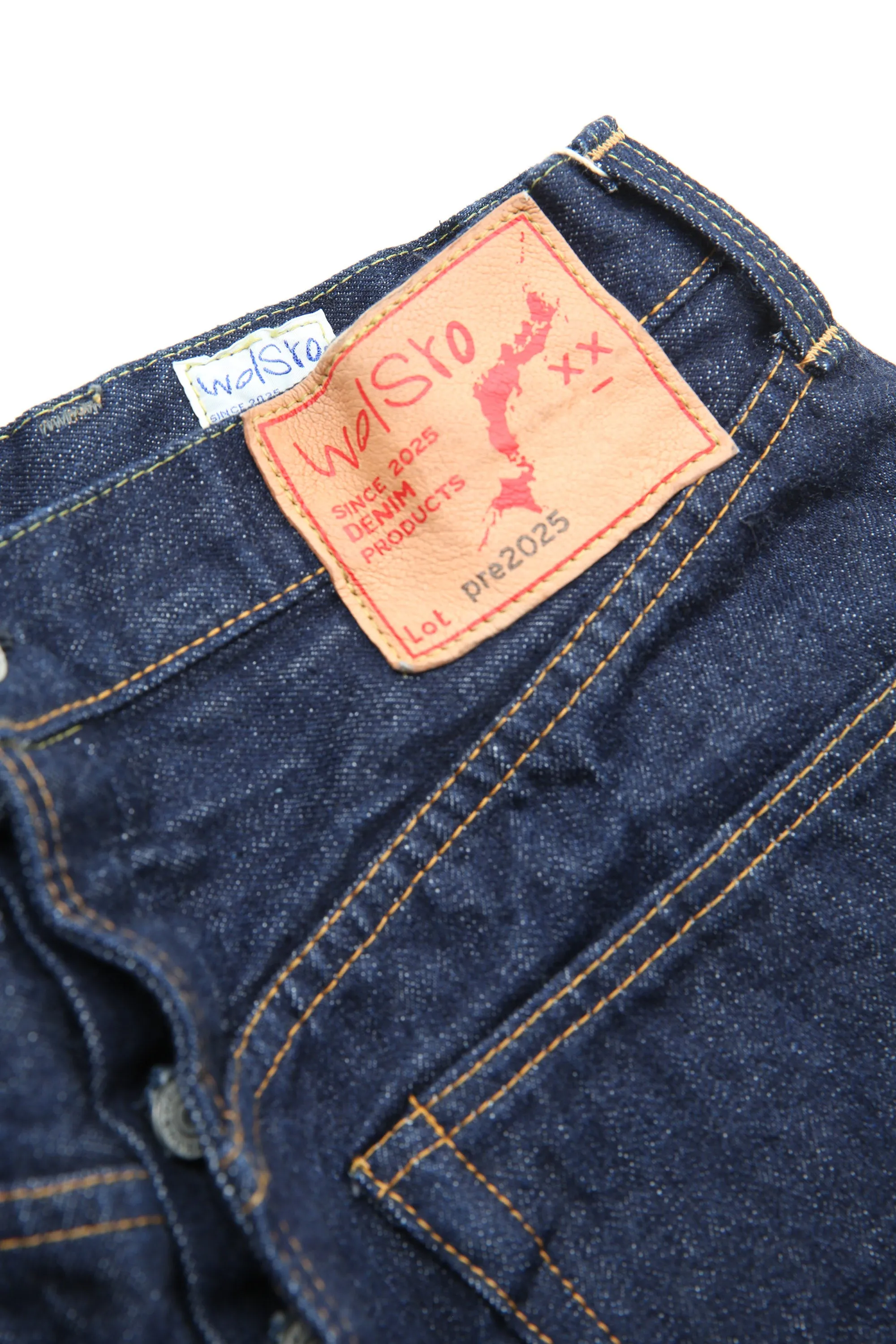orSlow "wolSro" BACKWARD JEANS - One Wash