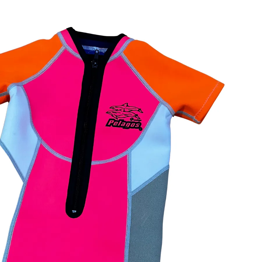 Pelagos Girls Thermal Neoprene Suit - Pink