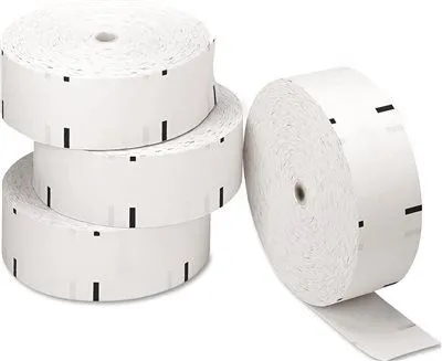 Perfection Atm Paper Rolls 3-1/8 Inch  X 1960 Ft White 4/Carton