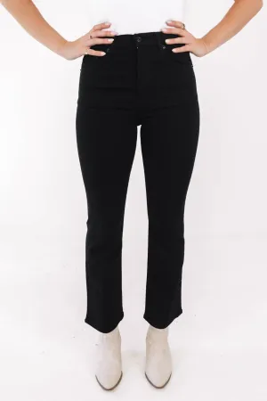 Pistola Lennon High Rise Crop Boot Jeans - Noir