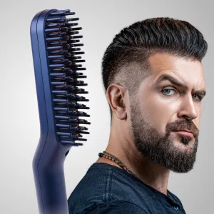 PrimeX Ceramic Beard & Hair Straightener Blue