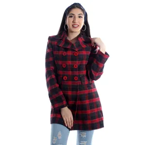 "Checked coat " -5986