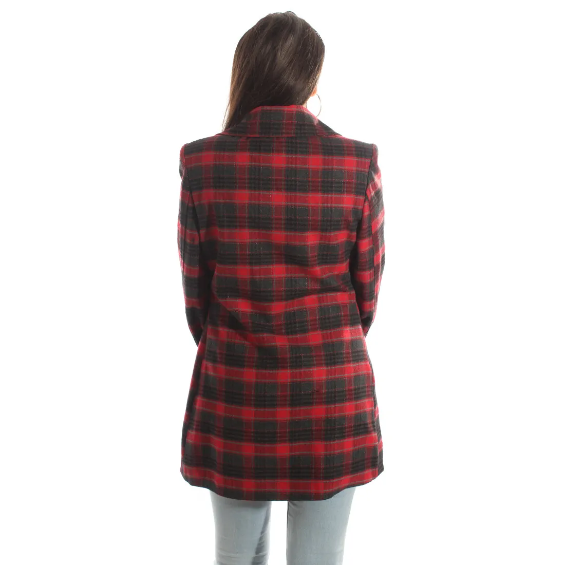 "Checked coat " -5986