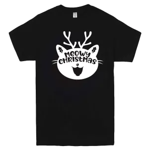 "Cute Meowy Christmas kitty" men's t-shirt
