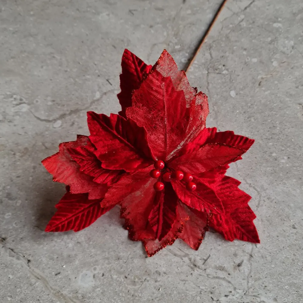 Red Berry flower stem