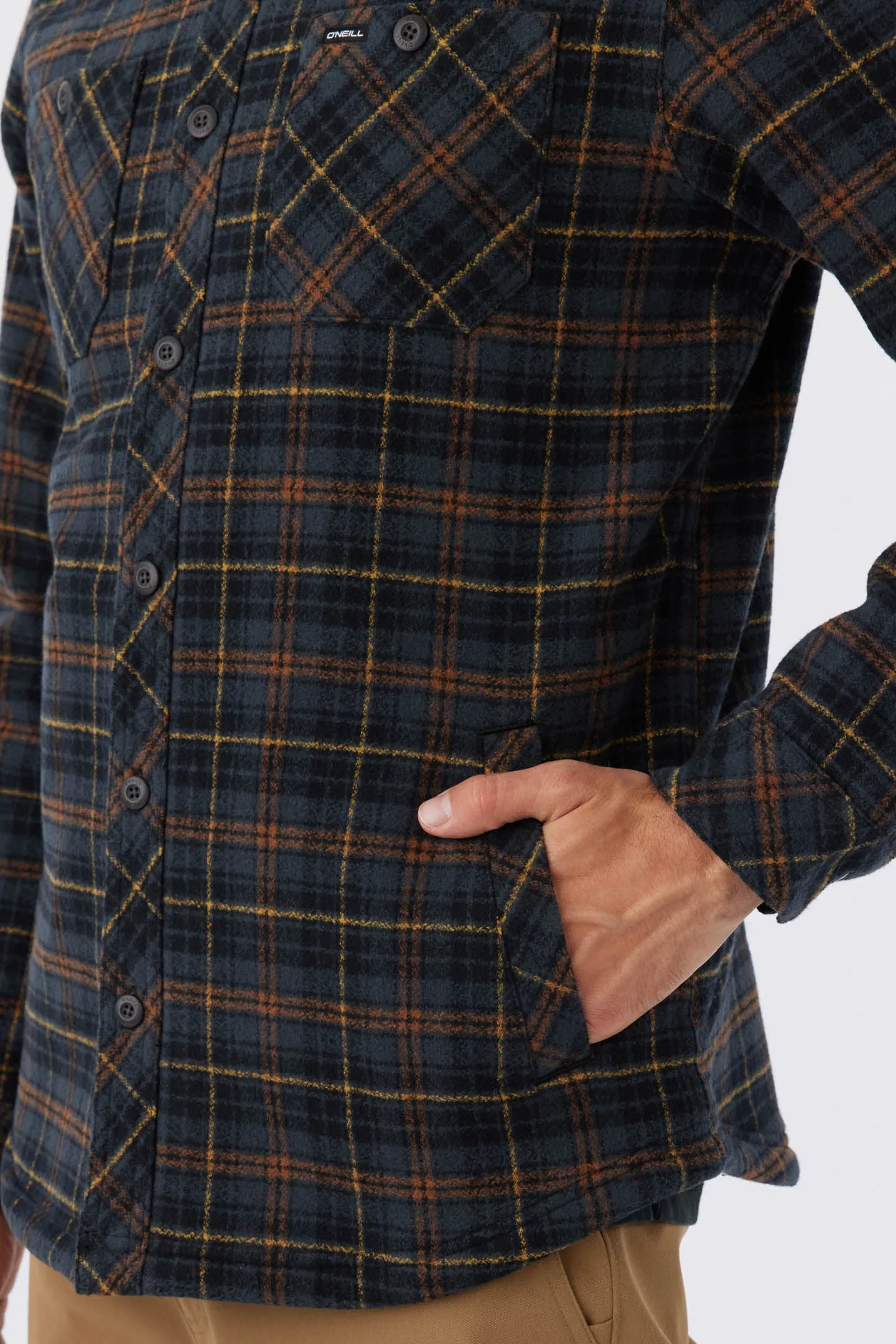 REDMOND FLANNEL HIGH PILE LINED JACKET