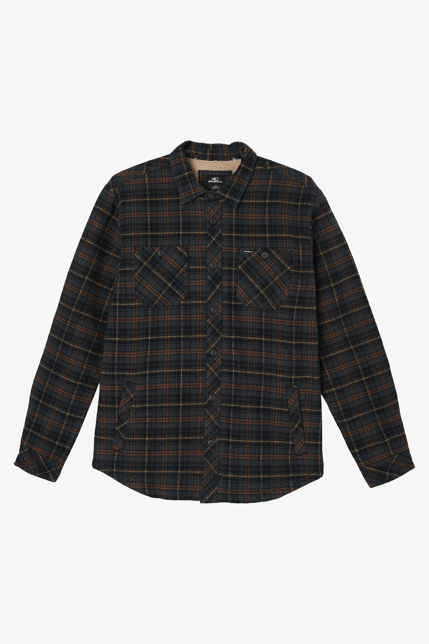 REDMOND FLANNEL HIGH PILE LINED JACKET