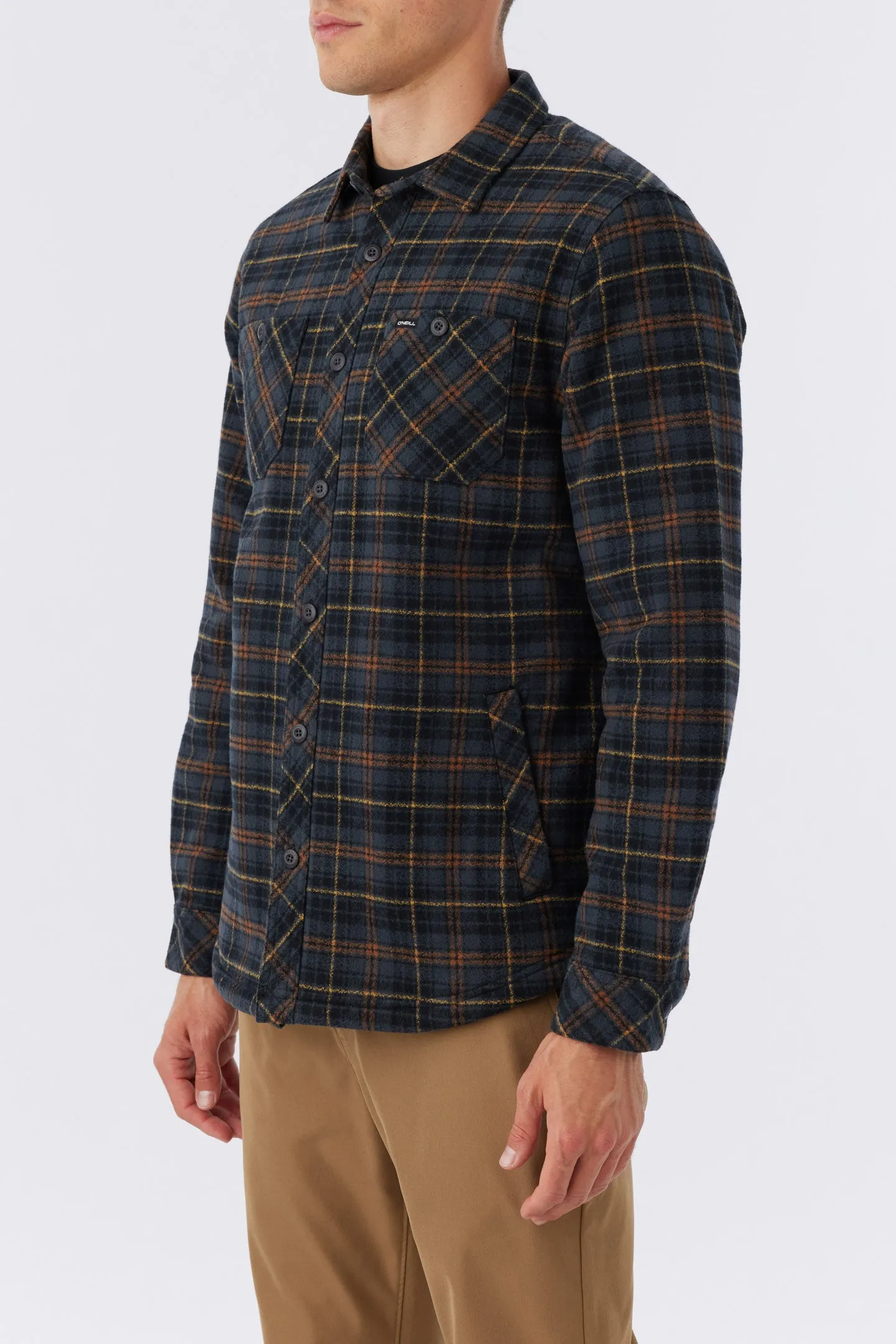 REDMOND FLANNEL HIGH PILE LINED JACKET