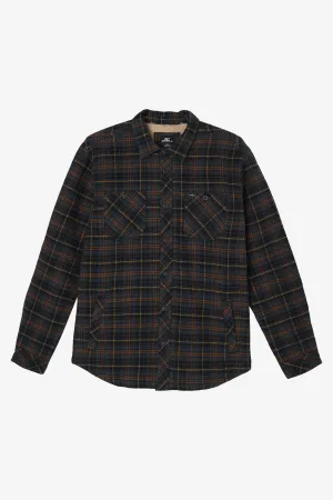 REDMOND FLANNEL HIGH PILE LINED JACKET