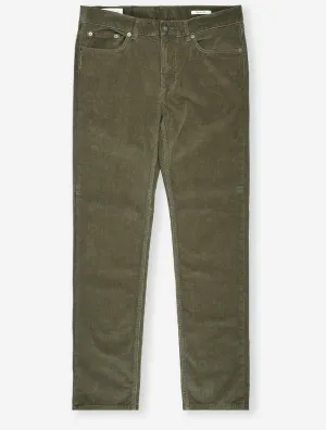 Regular Cord Jeans Juniper Green