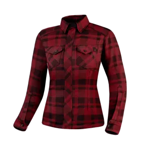 RENEGADE 2.0 RED - Lady Summer Motorcycle Shirt