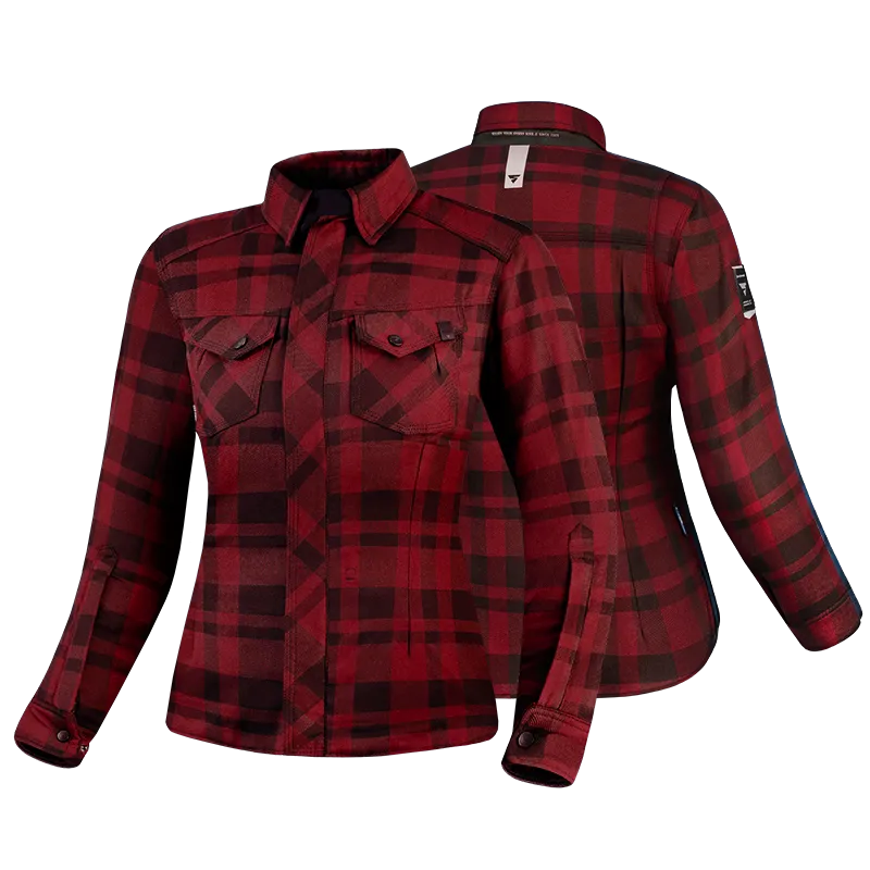 RENEGADE 2.0 RED - Lady Summer Motorcycle Shirt