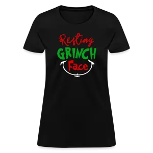 “Resting Grinch Face”-Women's T-Shirt