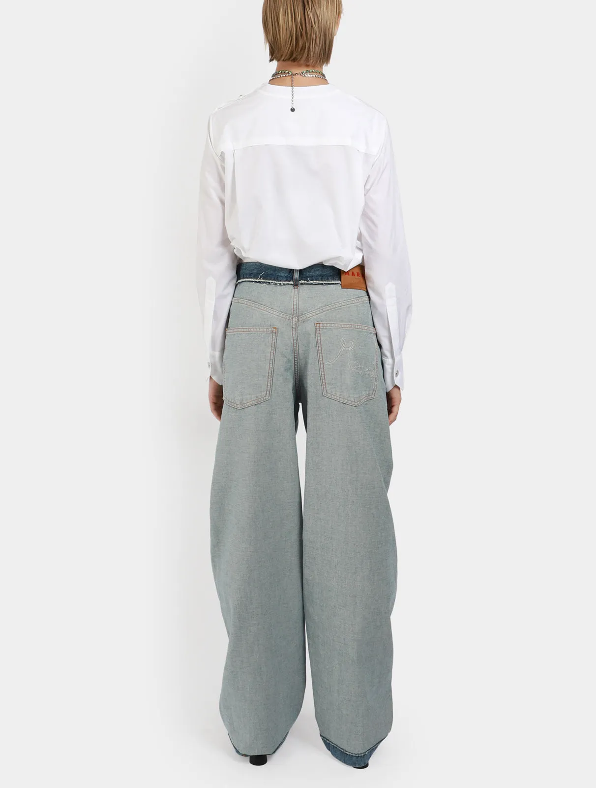 Reverse Detail Jeans