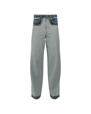 Reverse Detail Jeans