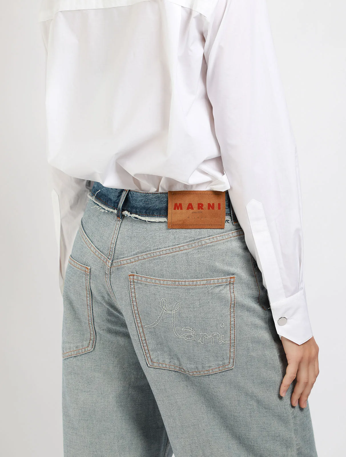 Reverse Detail Jeans