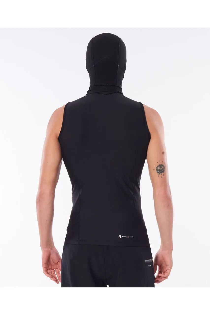 Rip Curl FlashBomb 0.5mm Hood Vest Black