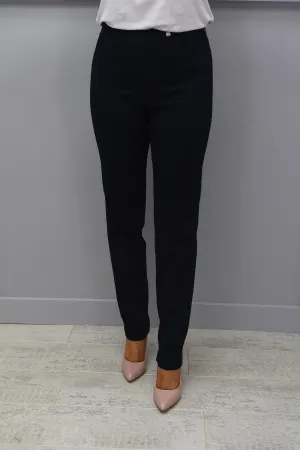 Robell Bella Navy Denim Full Length Jeans - 51580 5448 69