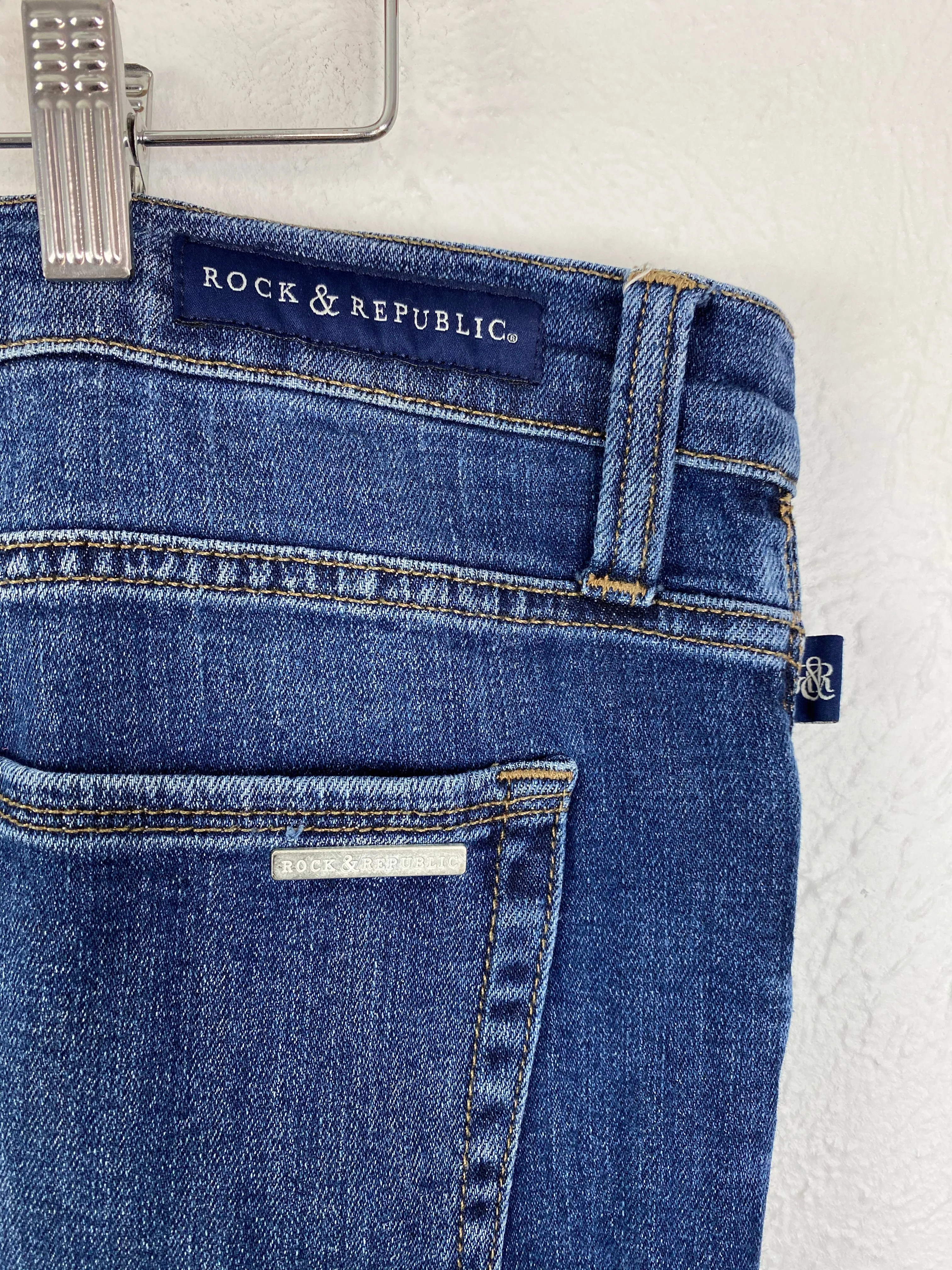Rock & Republic Distressed Denim Jeans