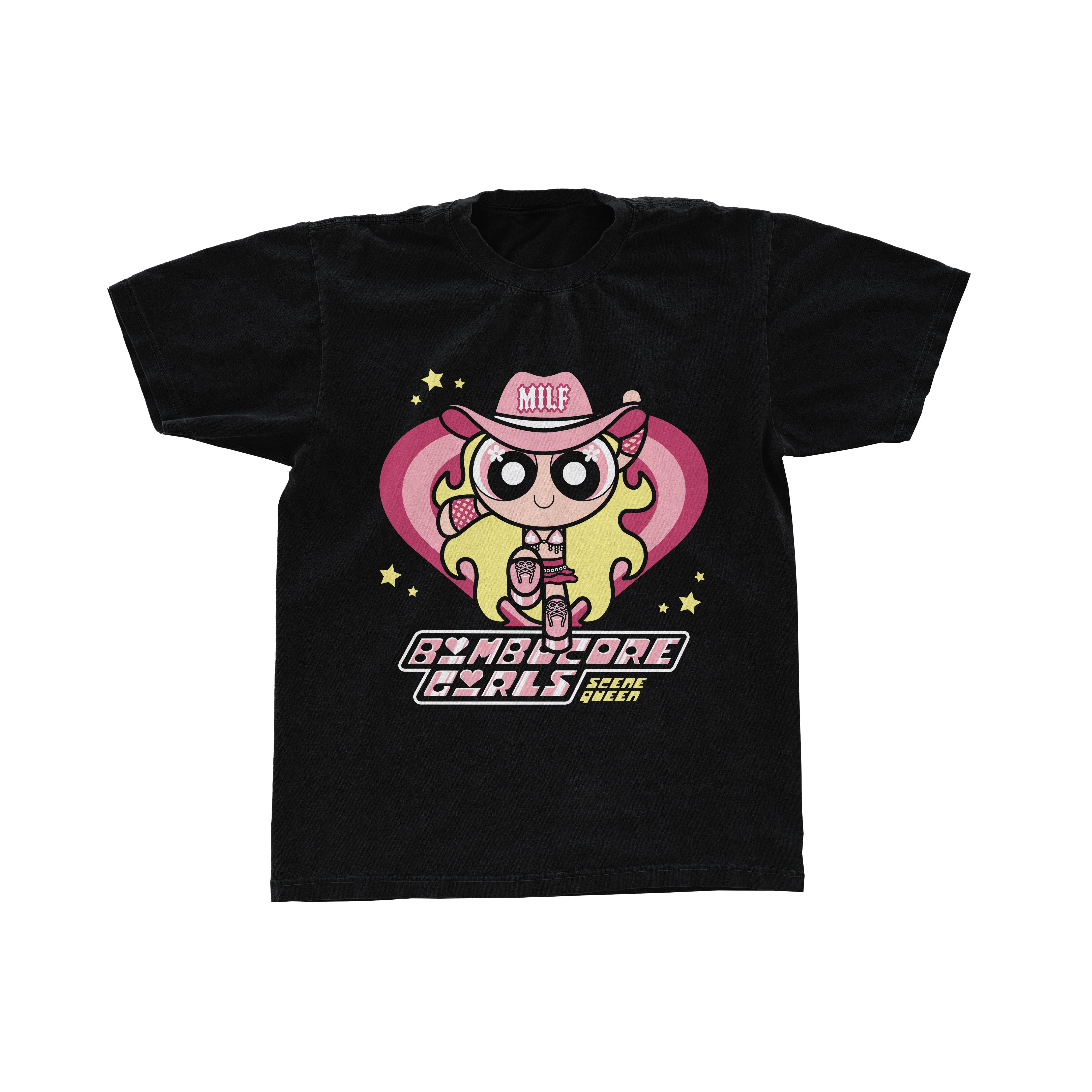 Scene Queen "BIMBOCORE Girls" Black T-Shirt