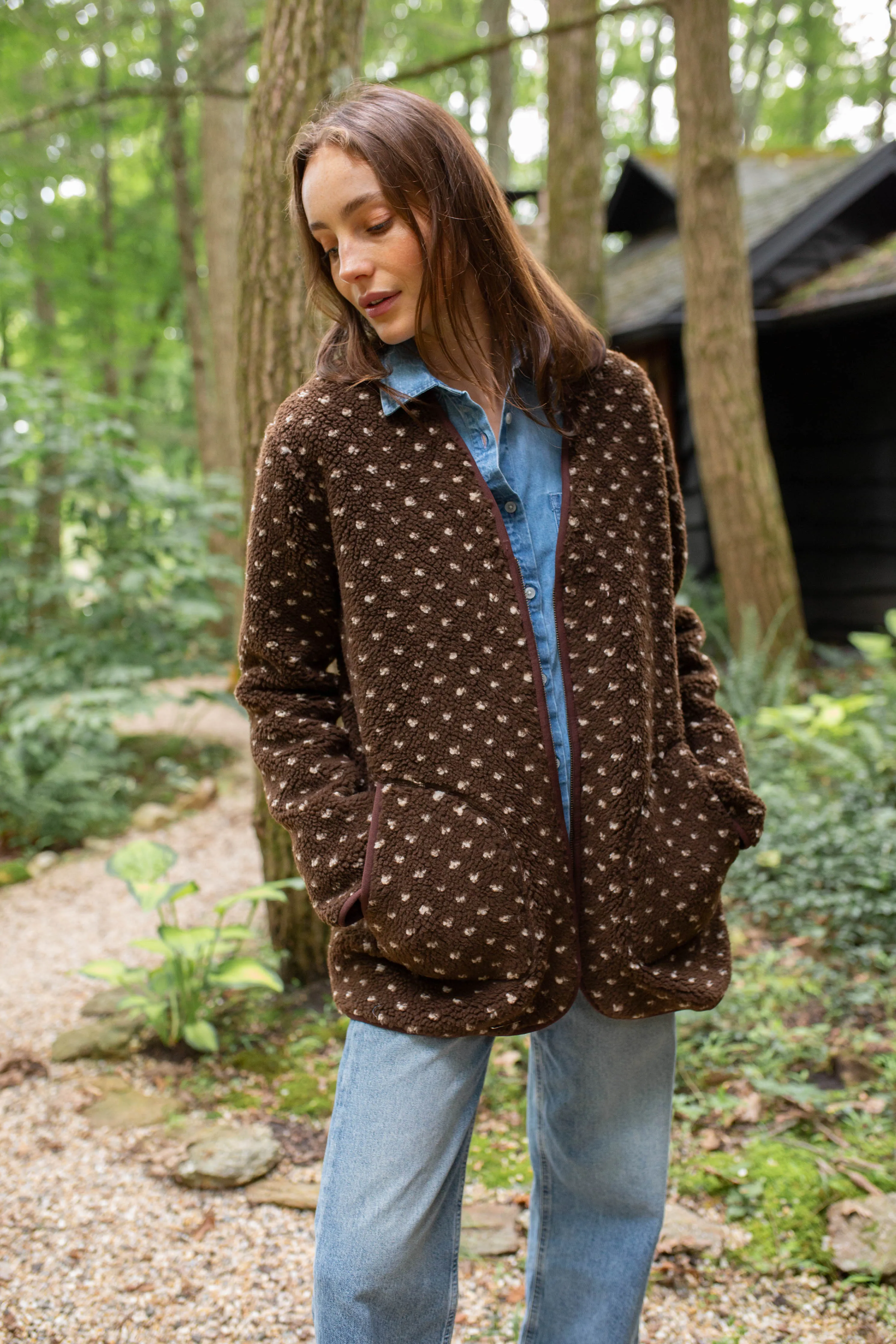 Sherpa Barn Jacket - Chestnut