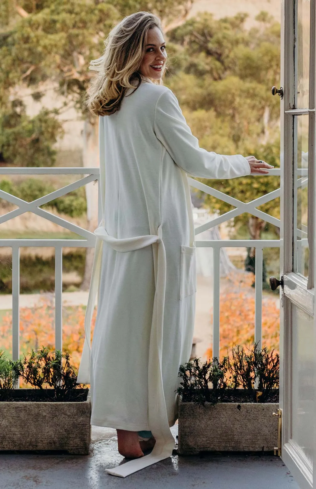 Smitten Merino Wool PONTE Dressing Gown