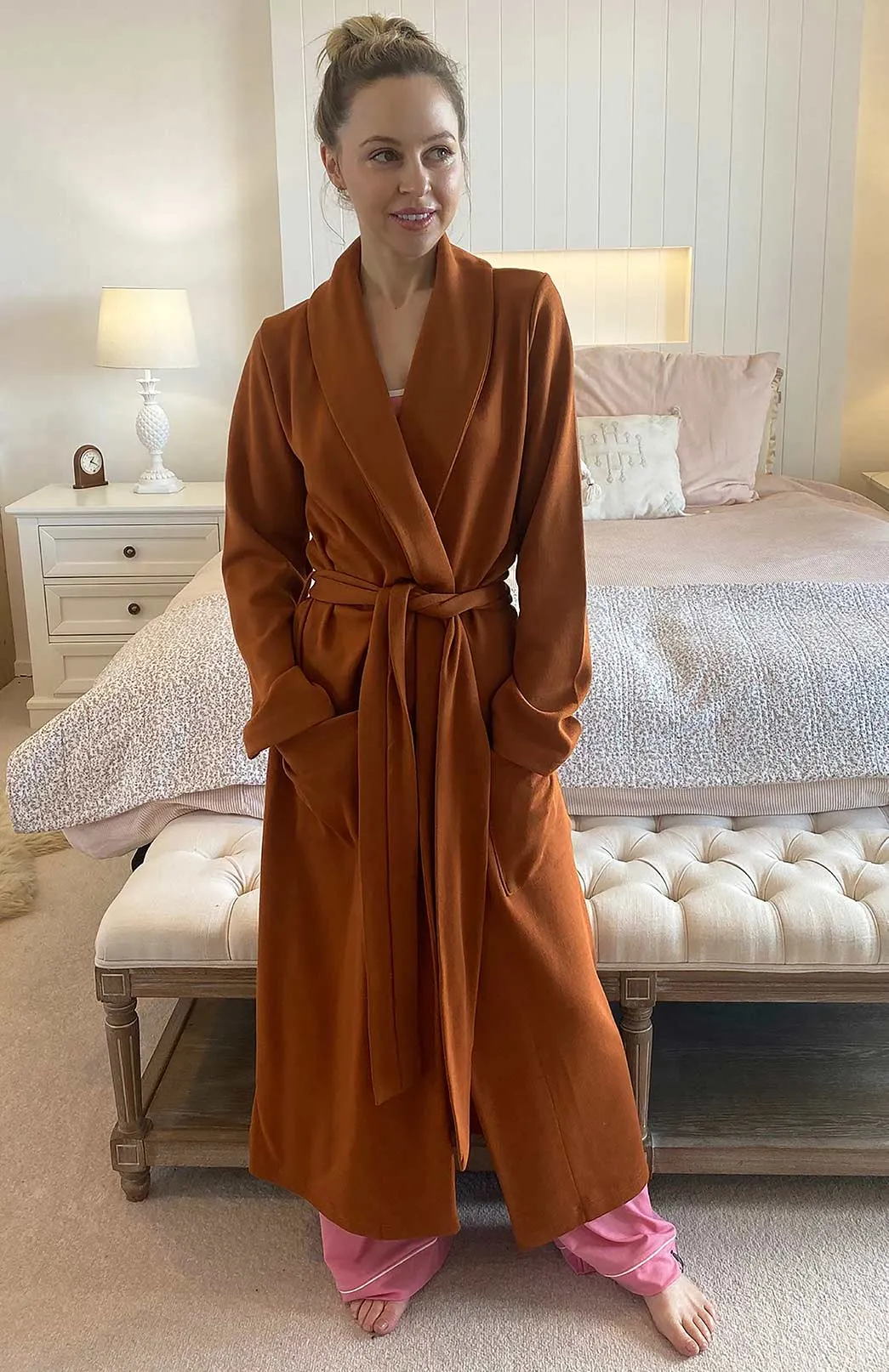 Smitten Merino Wool PONTE Dressing Gown