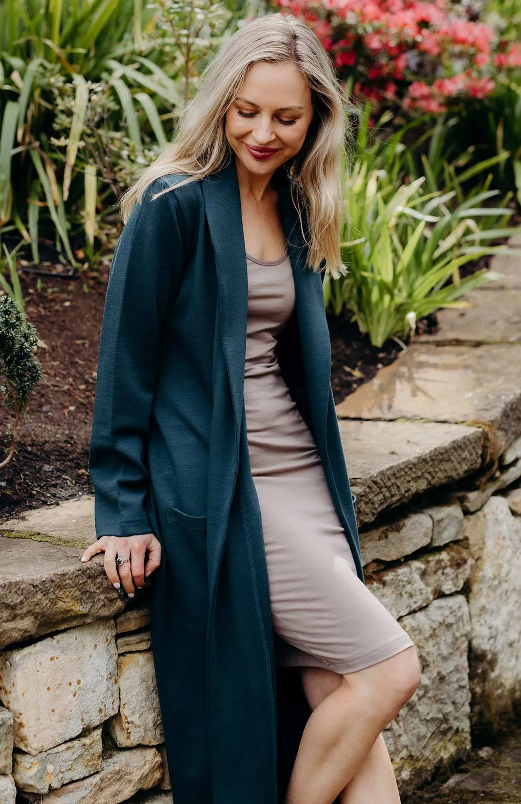 Smitten Merino Wool PONTE Dressing Gown