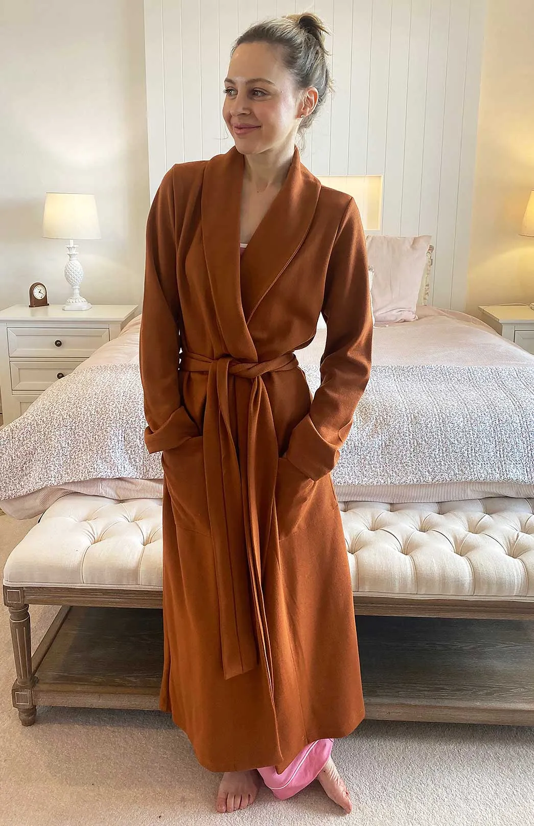 Smitten Merino Wool PONTE Dressing Gown