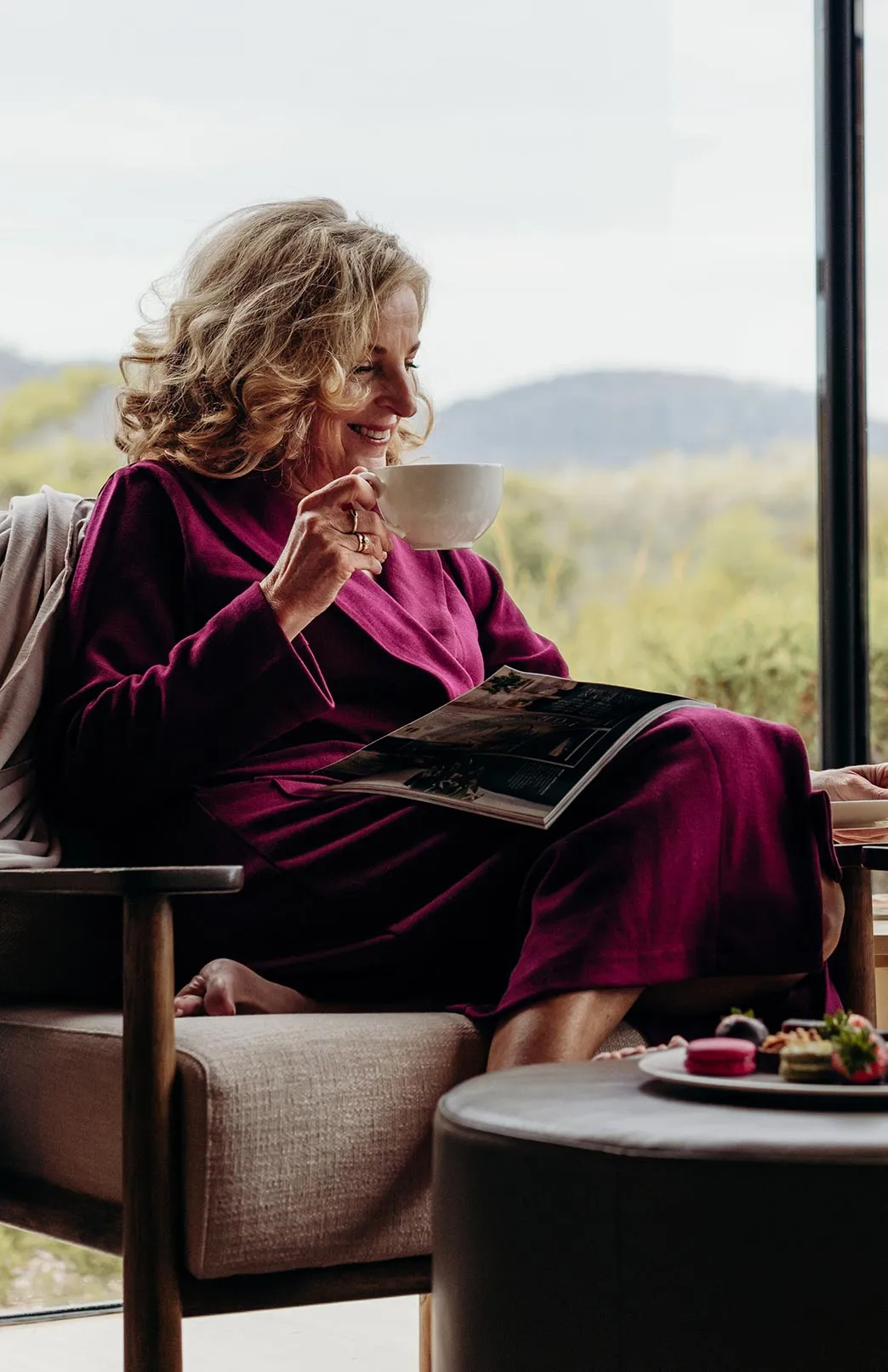 Smitten Merino Wool PONTE Dressing Gown