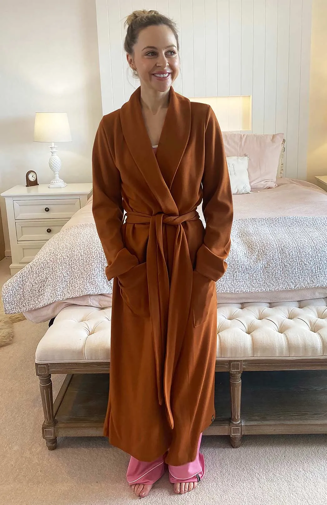 Smitten Merino Wool PONTE Dressing Gown