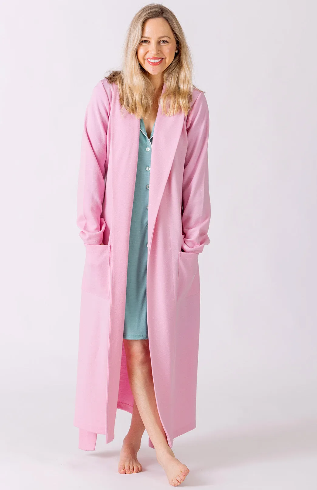 Smitten Merino Wool PONTE Dressing Gown