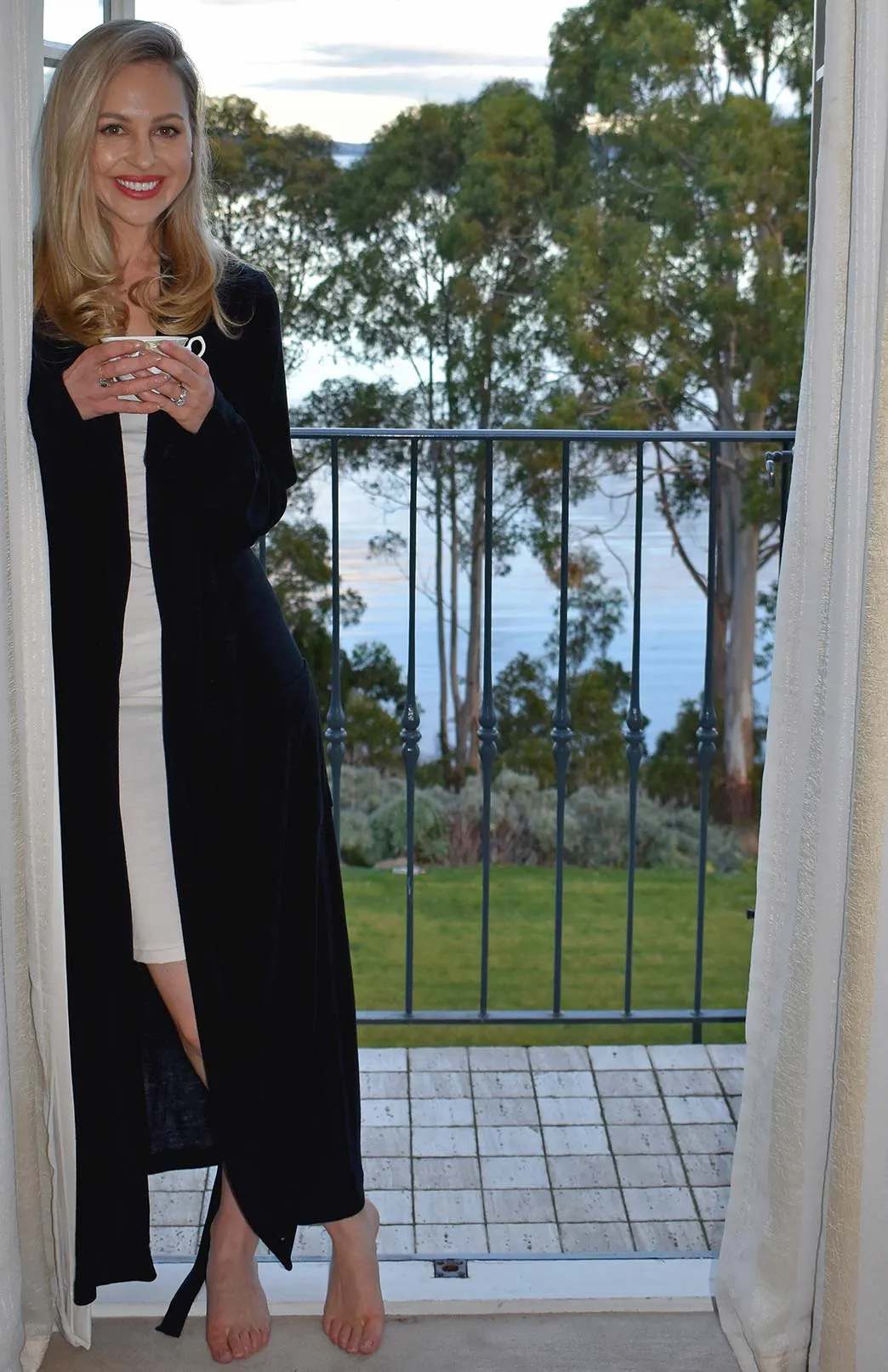 Smitten Merino Wool RIB Dressing Gown