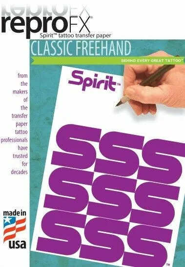 Spirit Freehand Stencil paper 100 Sheets