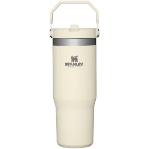 Stanley IceFlow Flip Straw Tumbler 30oz in Cream