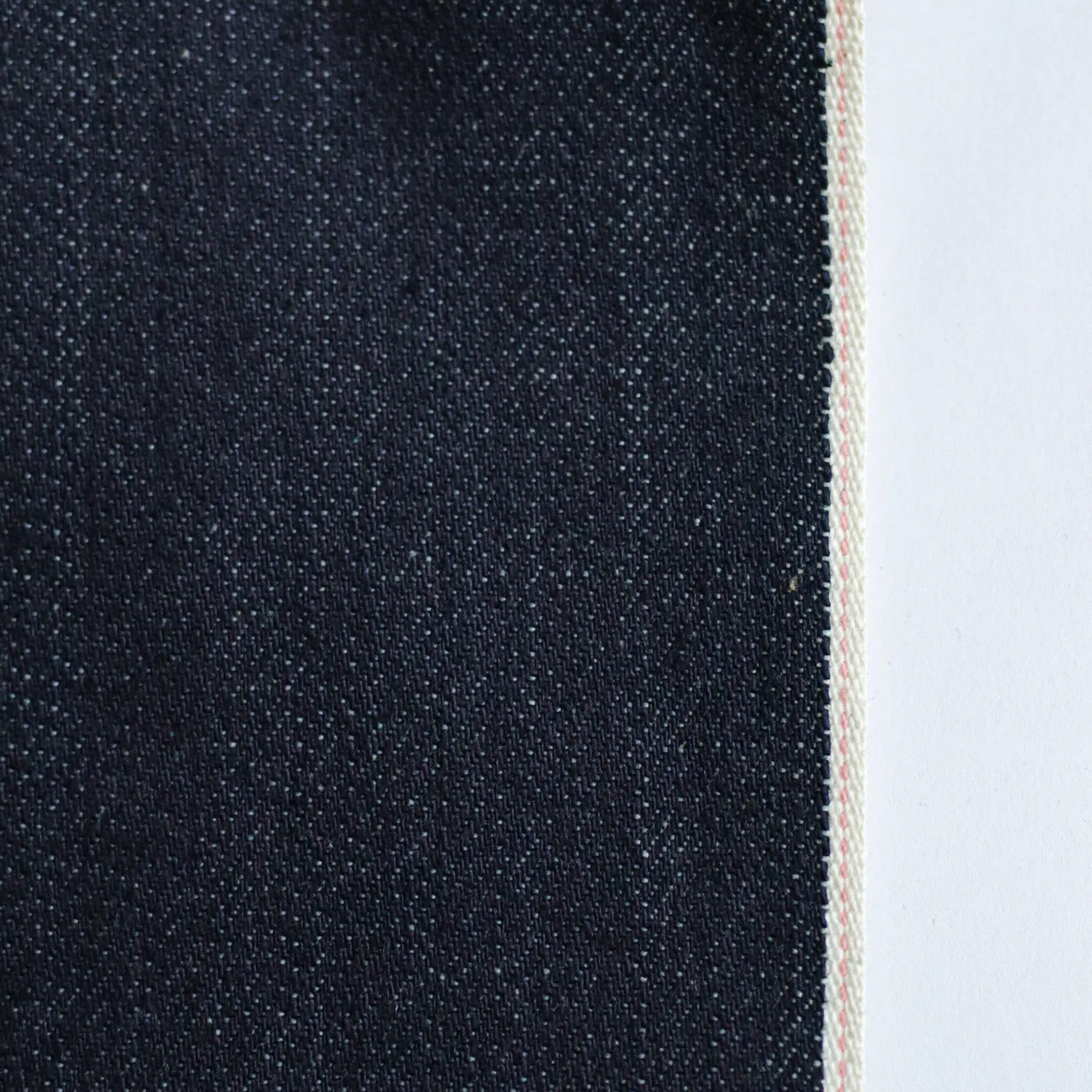 STRETCHY SELVEDGE DEEP INDIGO PINK ID