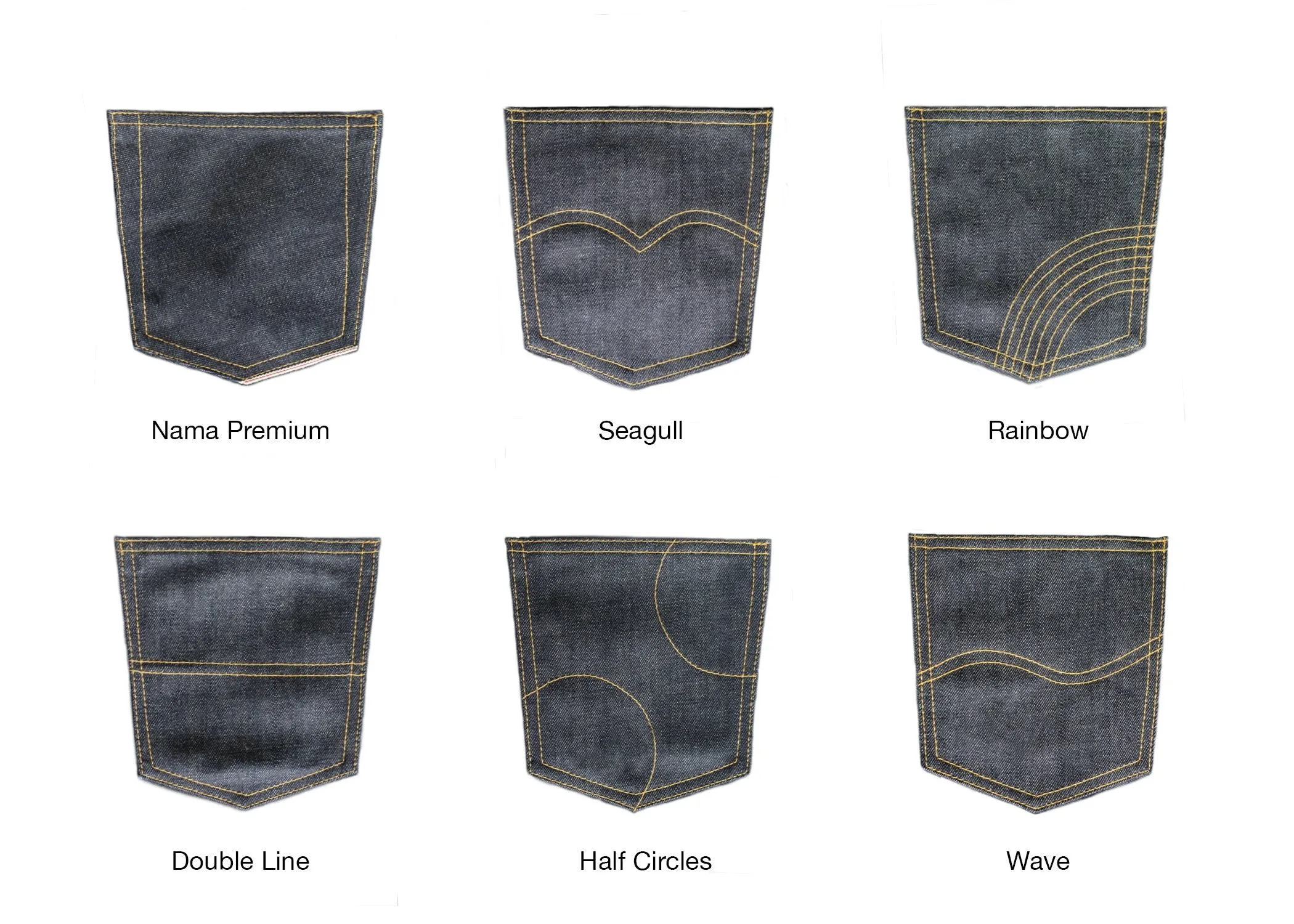 STRETCHY SELVEDGE DEEP INDIGO PINK ID