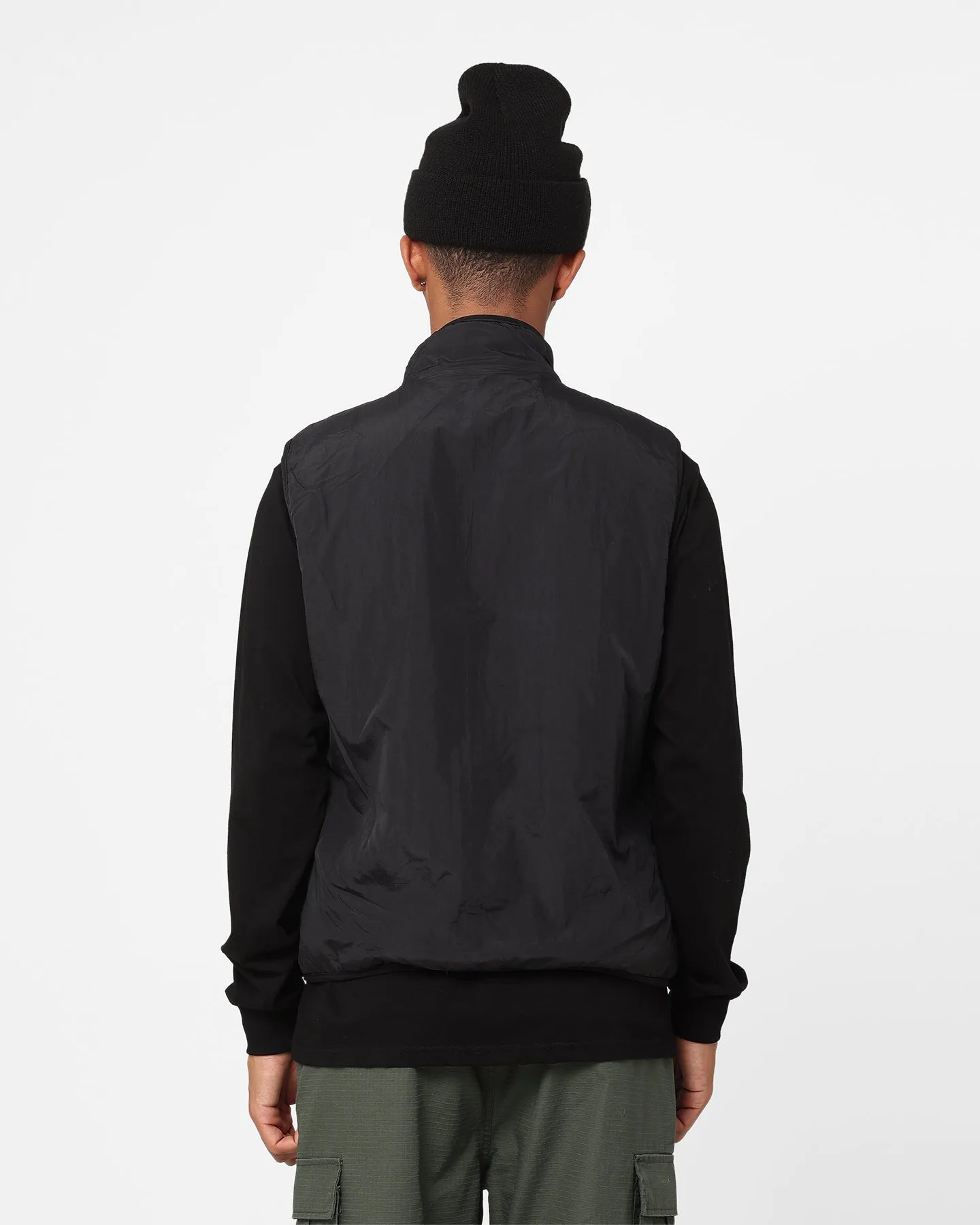 Stussy Reversible Stock Sherpa Jacket Black