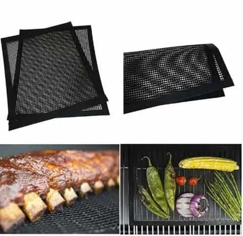 Teflon Mesh Grill Heat Resistance Improve Thermal Conductivity Mats