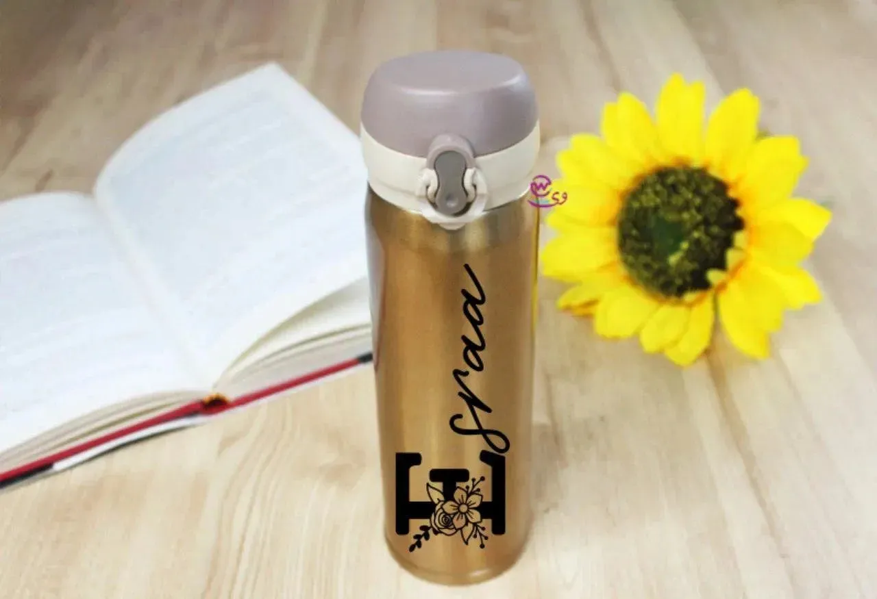 Thermal Mug With lock -Gold-Names A